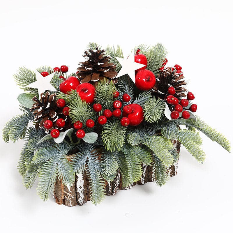 Christmas decorations desktop mini Christmas tree scene arrangement gifts gifts ktclubs.com