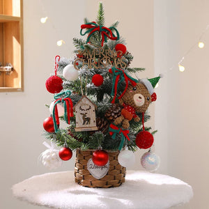 Christmas decorations desktop small Christmas tree decorations gifts scene decoration ktclubs.com