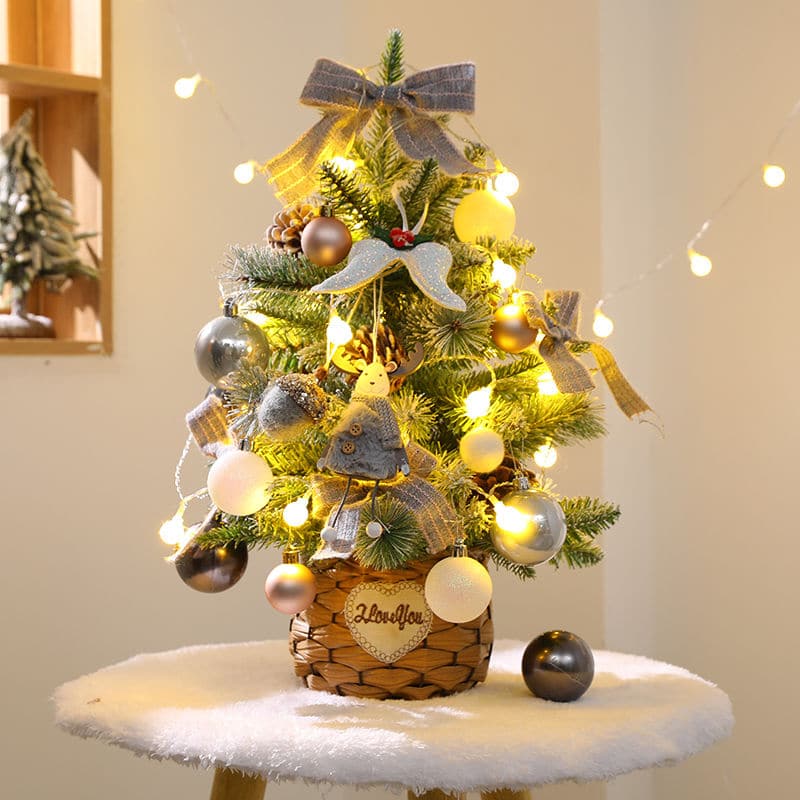 Christmas decorations desktop small Christmas tree decorations gifts scene decoration ktclubs.com