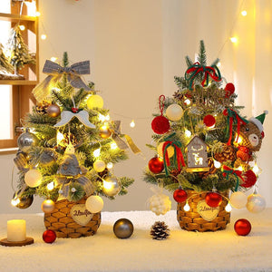 Christmas decorations desktop small Christmas tree decorations gifts scene decoration ktclubs.com