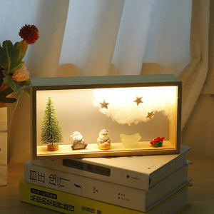 Christmas night light Mini Christmas tree glass cover holiday gifts ktclubs.com