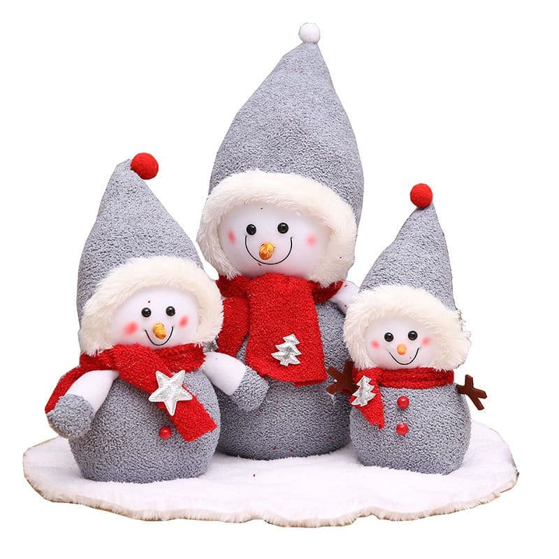 Christmas snowman doll - ornaments ktclubs.com