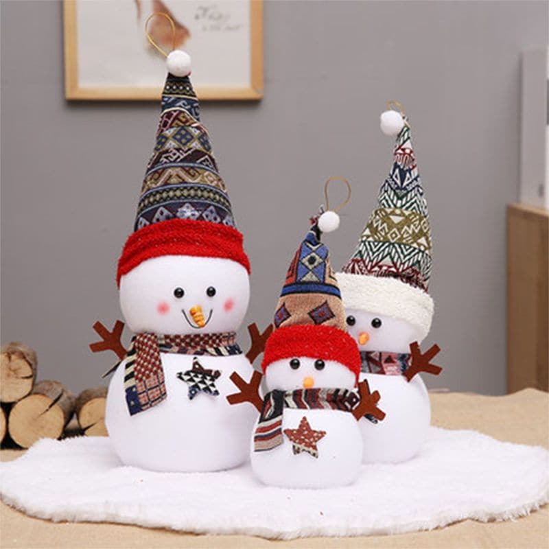 Christmas snowman doll - ornaments ktclubs.com