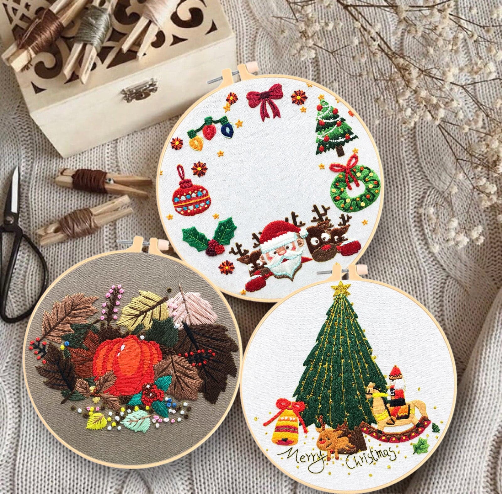 Christmas tree-embroidery ktclubs.com