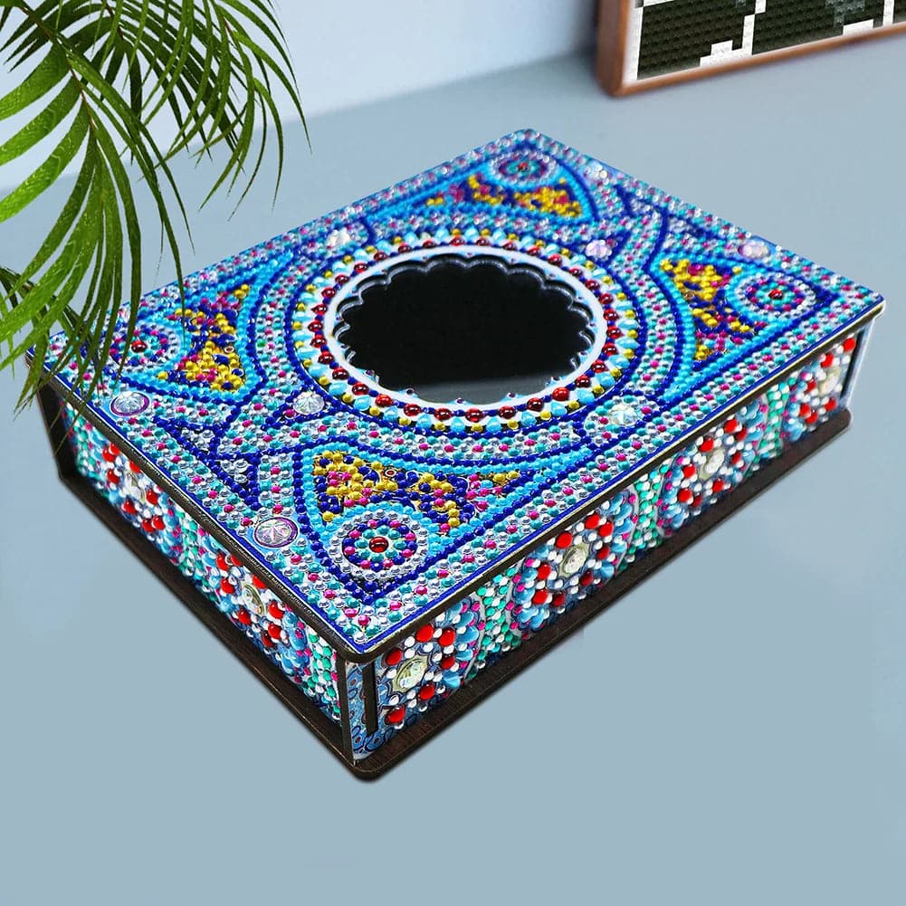 Classic Mandala Style - Diamond Painting Storage Box Fragmented Ornament ktclubs.com