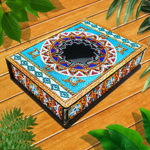 Classic Mandala Style - Diamond Painting Storage Box Fragmented Ornament ktclubs.com