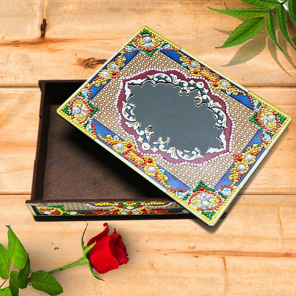 Classic Mandala Style - Diamond Painting Storage Box Fragmented Ornament ktclubs.com