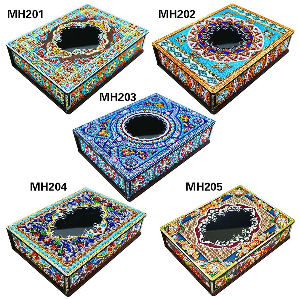 Classic Mandala Style - Diamond Painting Storage Box Fragmented Ornament ktclubs.com