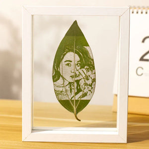 Copy of Leaf carving art Customized leaf carving photo. ktclubs.com