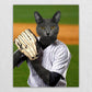 Curveball Athletes Dog Portrait Canvas Of Pet ktclubs.com