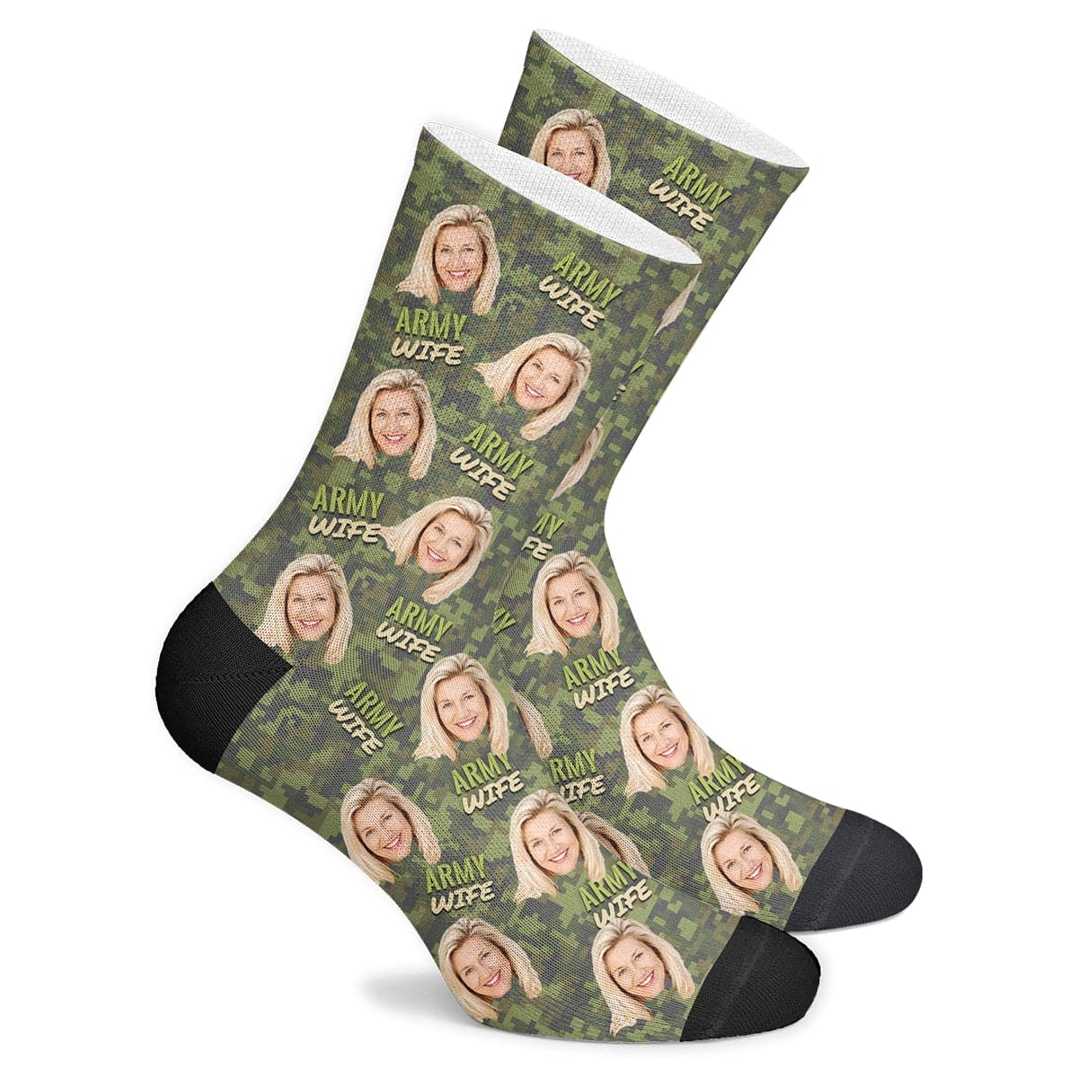 Custom Army Wife Socks ktclubs.com