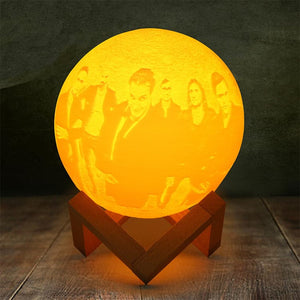 Custom Moon Lamp 3d Printing Moon Lamp Creative Home Desk Lamp LED Night Light Birthday Gift ktclubs.com