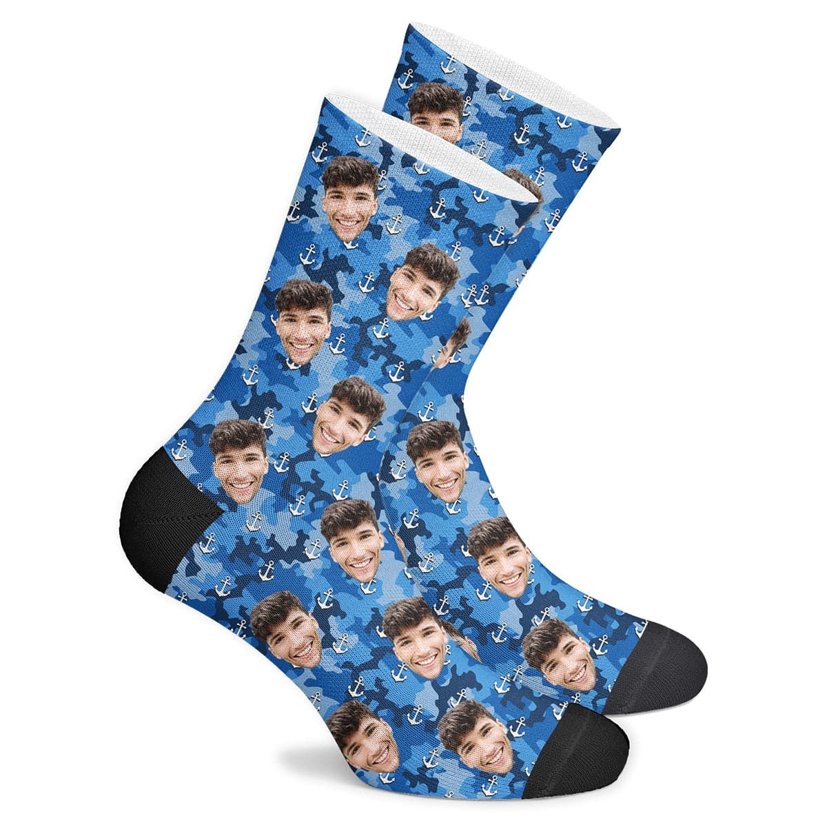 Custom Navy Socks ktclubs.com