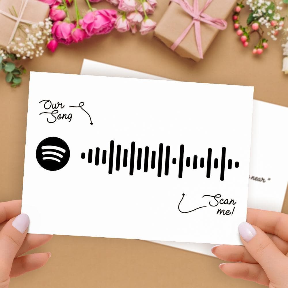 Custom Spotify Code Music Cards With Your Song ktclubs.com