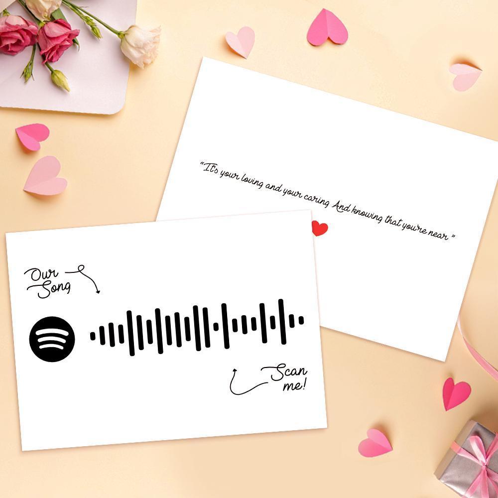 Custom Spotify Code Music Cards With Your Song ktclubs.com