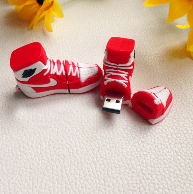 Customized soft plastic shoes-USB flash drive ktclubs.com