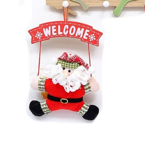 Cute Santa Claus snowman - ornaments ktclubs.com