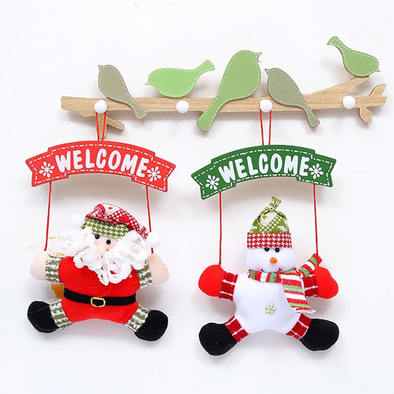 Cute Santa Claus snowman - ornaments ktclubs.com