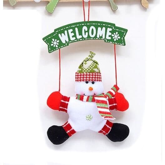 Cute Santa Claus snowman - ornaments ktclubs.com