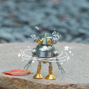 Cute assembled tide play doll-3D assembled mechanical model ktclubs.com