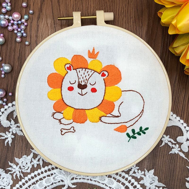 Cute little animal-embroidery ktclubs.com