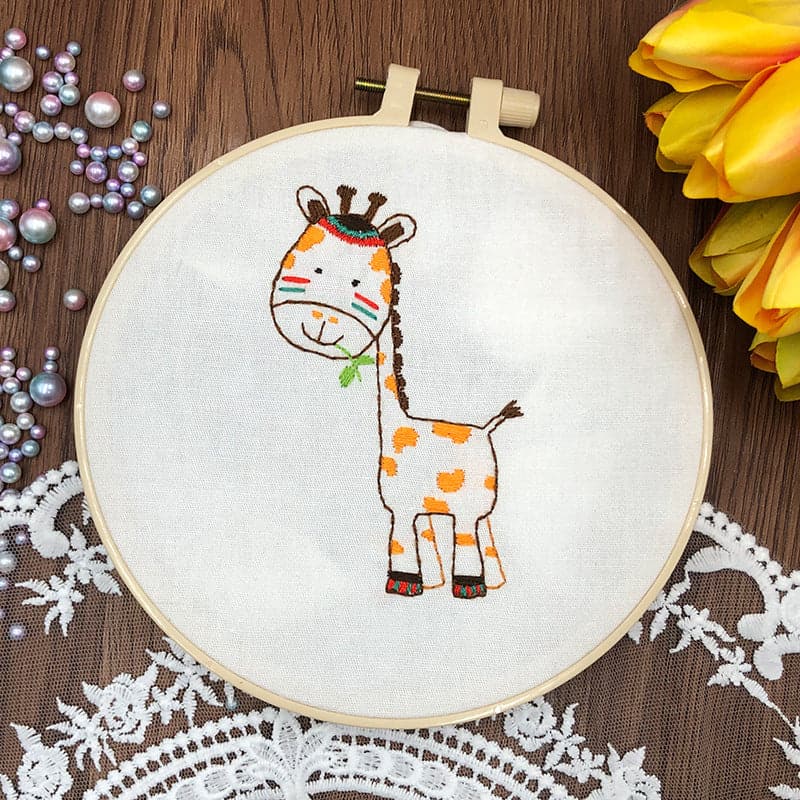 Cute little animal-embroidery ktclubs.com