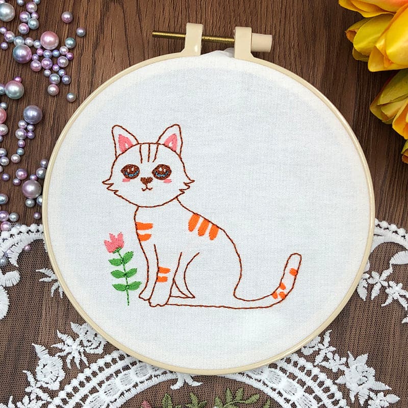 Cute little animal-embroidery ktclubs.com