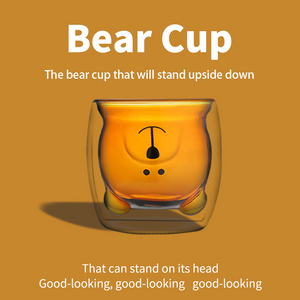 Cute upside-down bear cup ktclubs.com