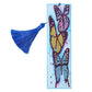 DIY Craft Special Shaped Diamond Painting Bookmark Tassel Mosaic Book Marks ktclubs.com