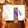 DIY Diamond Painting Leather Bookmark Mandala Tassel Book Marks Craft ktclubs.com