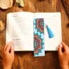 DIY Diamond Painting Leather Bookmark Mandala Tassel Book Marks Craft ktclubs.com