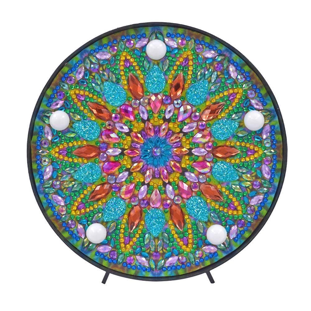 DIY Mandala LED Diamond Painting Light Box  Lamp ktclubs.com