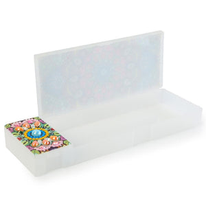 DIY Mandala Special Shaped Diamond Painting 2 Grids Students Pencil Box ktclubs.com