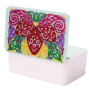 DIY Rhinestone Drawing Tissue Box Diamond Painting Paper Case ktclubs.com