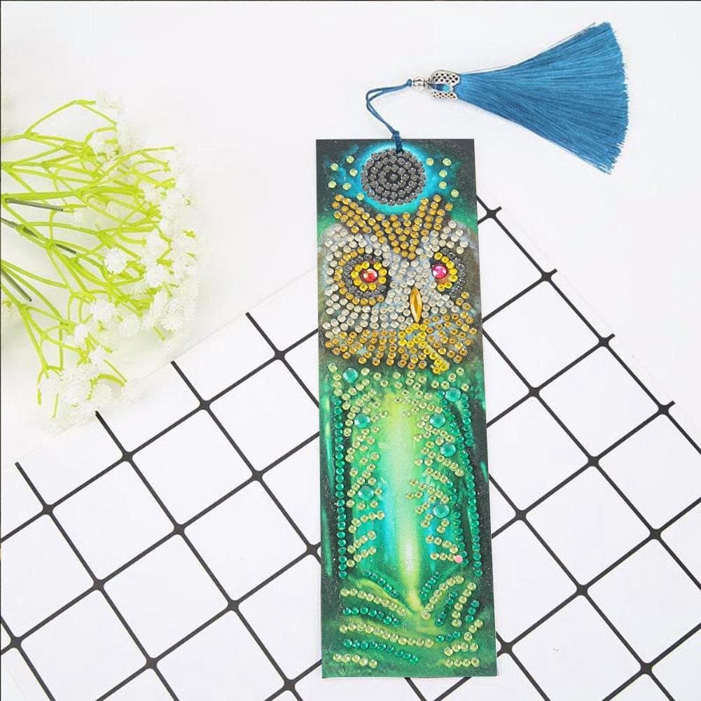 Diamond Painting Bookmark - Irregular Green ktclubs.com