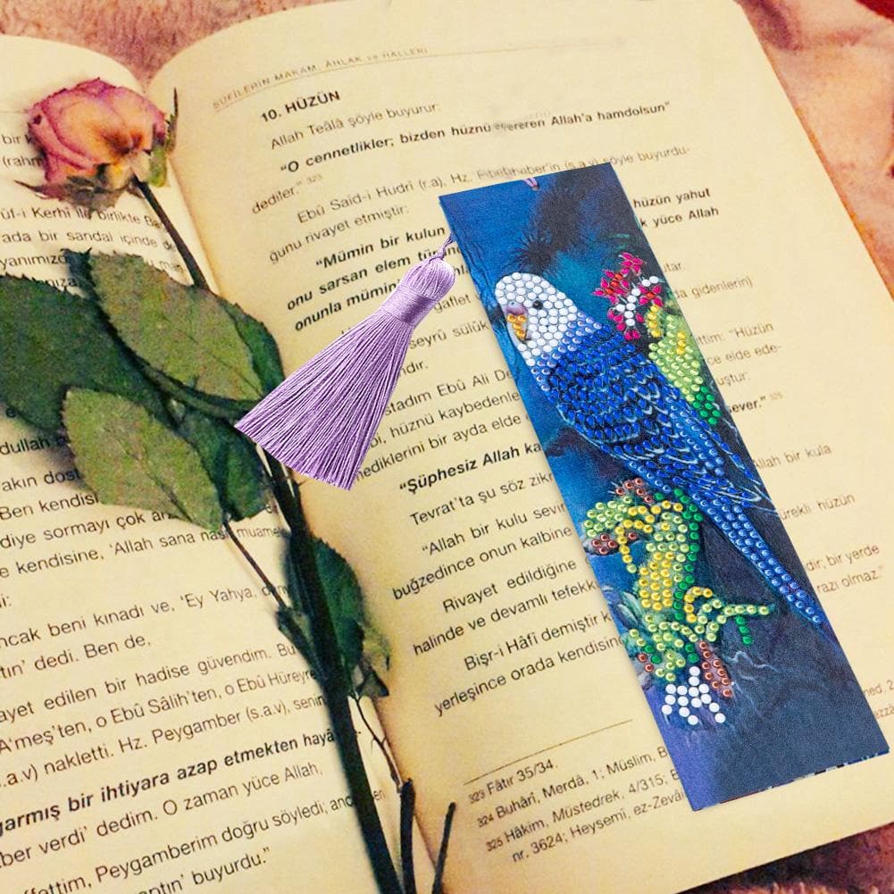 Diamond Painting Bookmark - Special Shaped Diamond - Parrot ktclubs.com