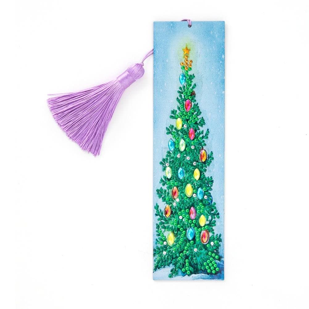 Diamond Painting Bookmark - Special Shaped Diamond - Xmas Tree ktclubs.com