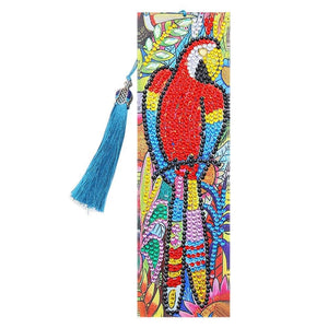 Diamond Painting Bookmark - Tassel Leather Handicraft ktclubs.com