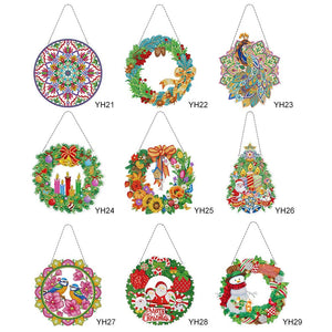 Diamond Painting Christmas Wreath Kit ktclubs.com