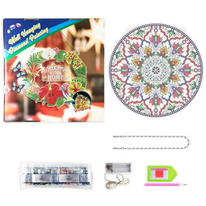 Diamond Painting Christmas Wreath Kit ktclubs.com