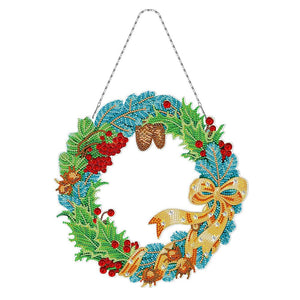 Diamond Painting Christmas Wreath Kit ktclubs.com