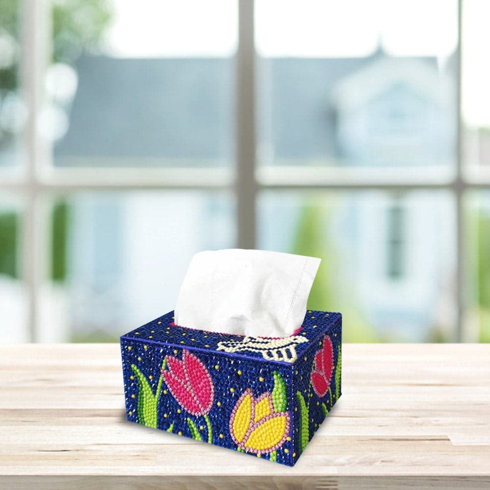 Diamond Painting Square Tissue Box ktclubs.com