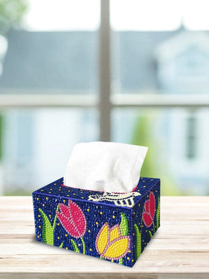 Diamond Painting Square Tissue Box ktclubs.com