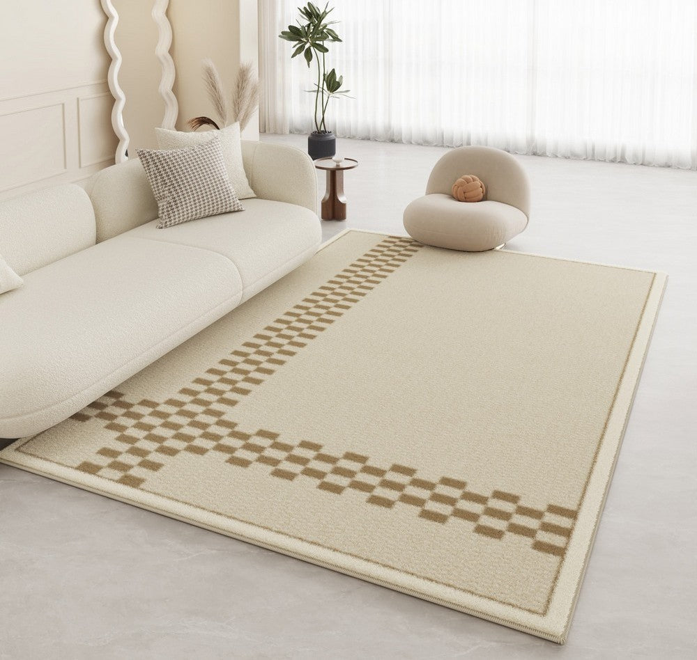 Contemporary Geometric Modern Rugs, Thick Large Modern Rugs for Living Room, Abstract Modern Rugs for Bedroom, Modern Rugs for Dining Room