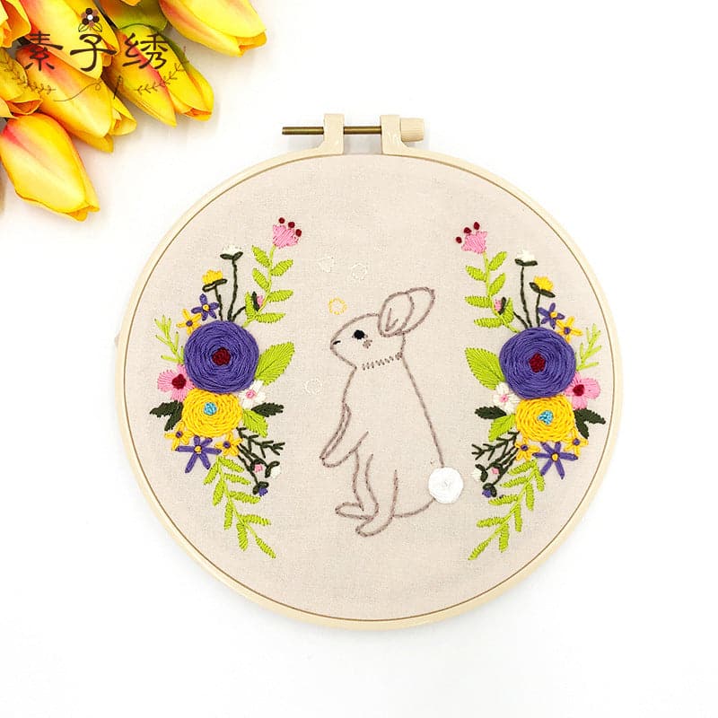 Easter Bunny - Embroidery ktclubs.com