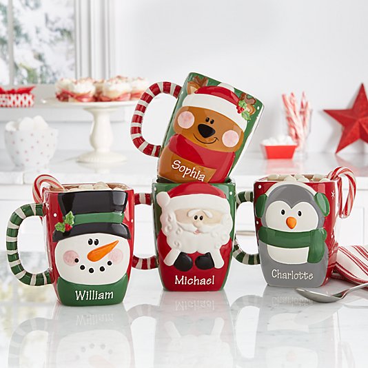 Festive Friends Christmas Mug ktclubs.com