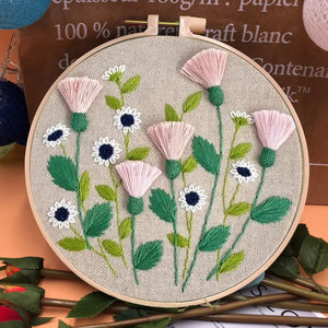 Flowers - Embroidery ktclubs.com