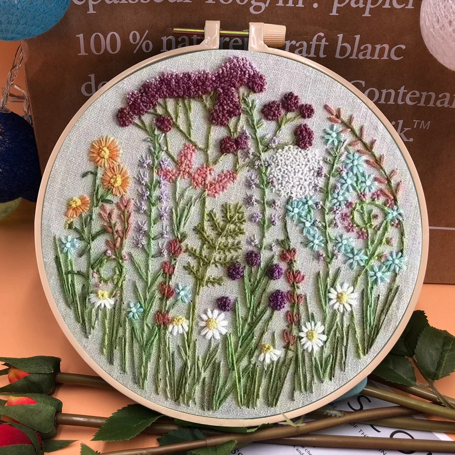 Flowers - Embroidery ktclubs.com