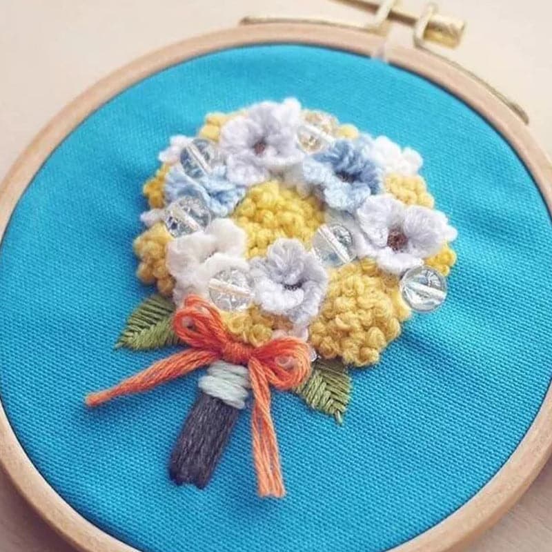 Flowers - Embroidery ktclubs.com