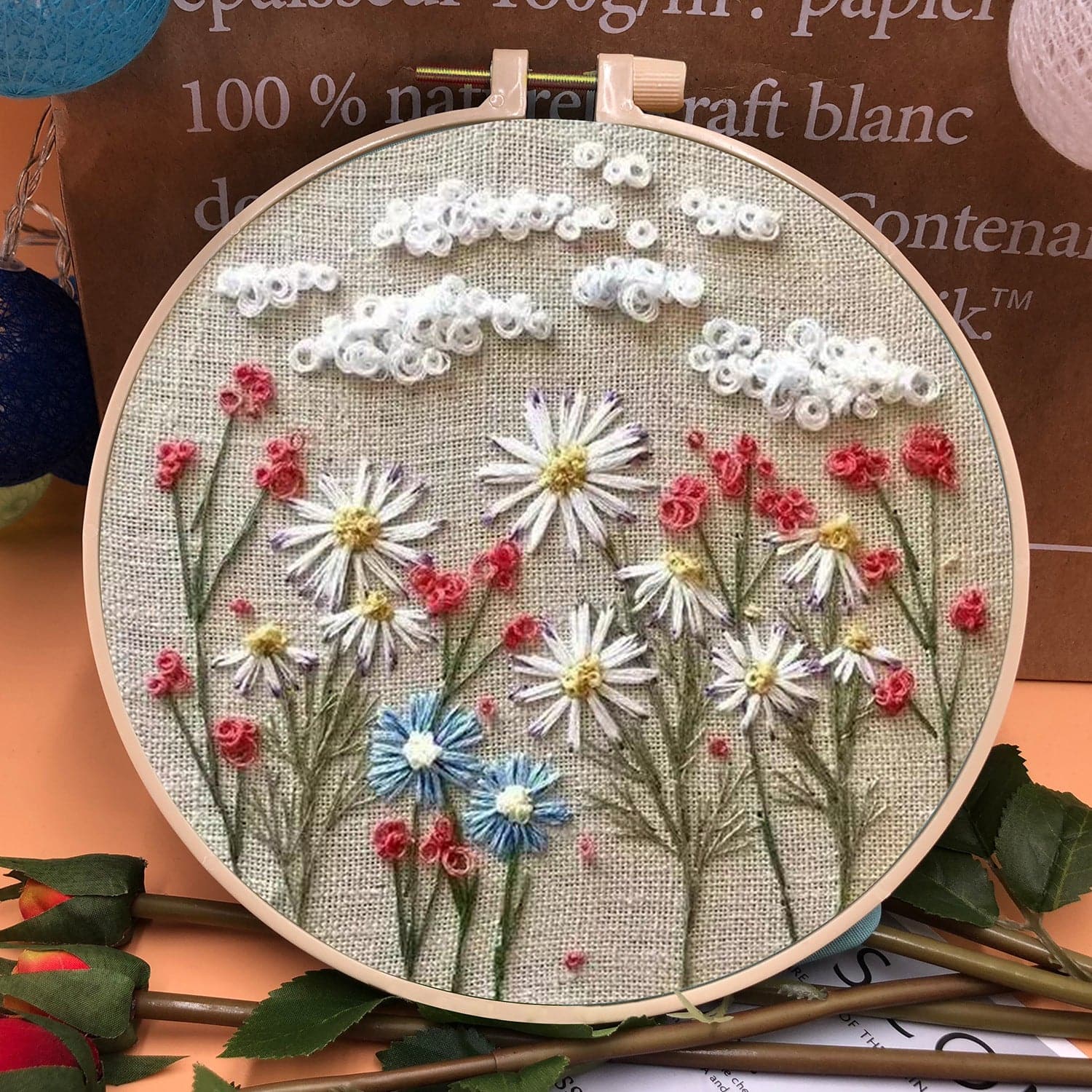 Flowers - Embroidery ktclubs.com